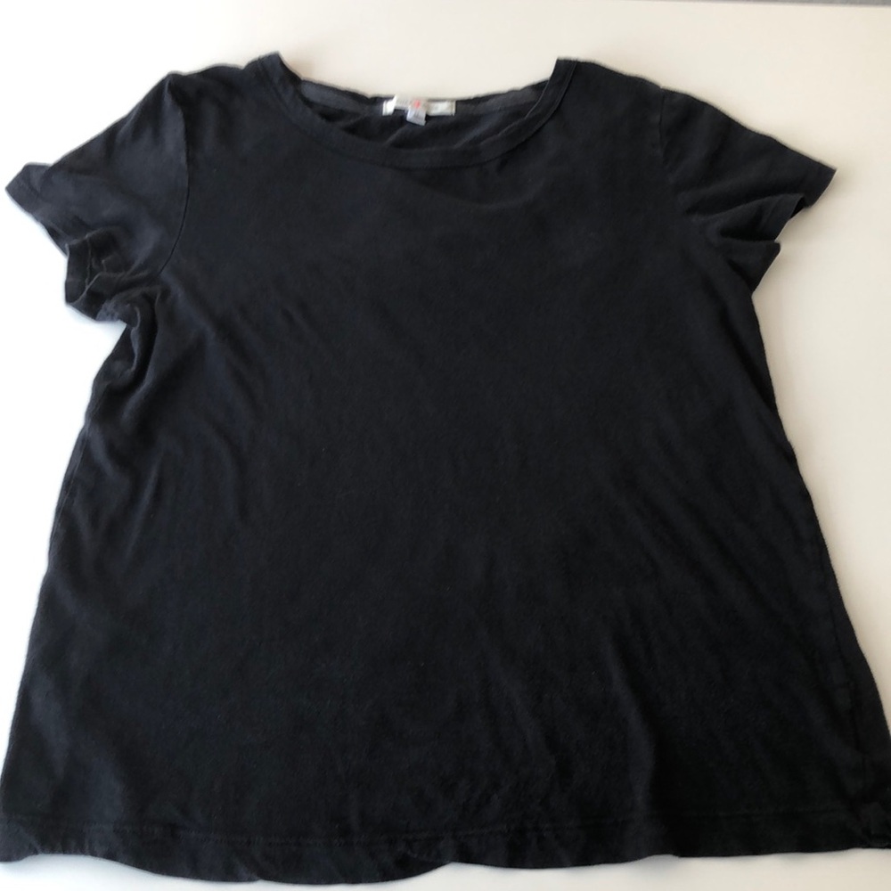 Anthro Everyday Tee Black pure+good Size XS